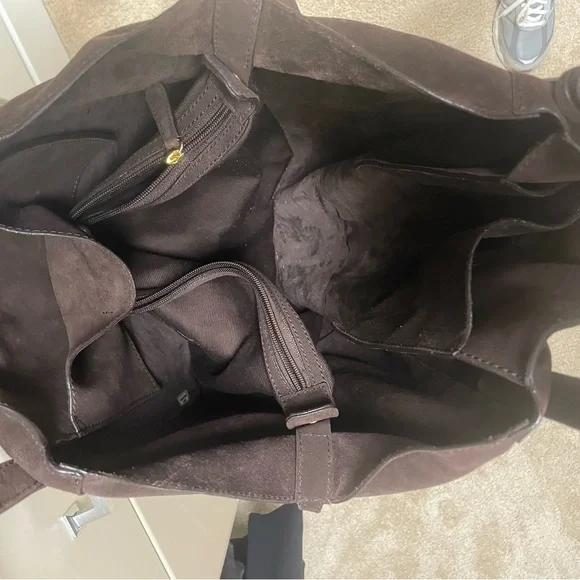 Michael Kors Ashbury XL Tote - brown suede - Picture 5 of 6